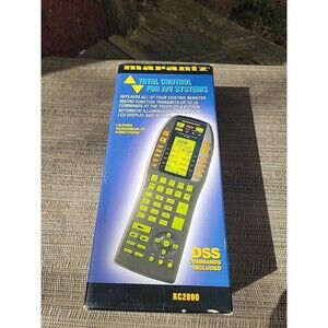 MARANTZ RC2000 Remote Control Universal Audio Learning Programmable Unused.